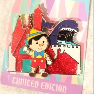 Disneyland Fantasyland Pinocchio Pin Limited